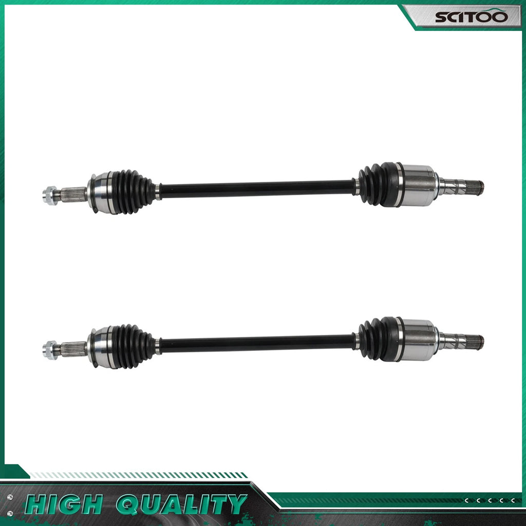 2X CV Axle Assembly Front for Subaru Crosstrek XV Crosstrek (2014–2016)