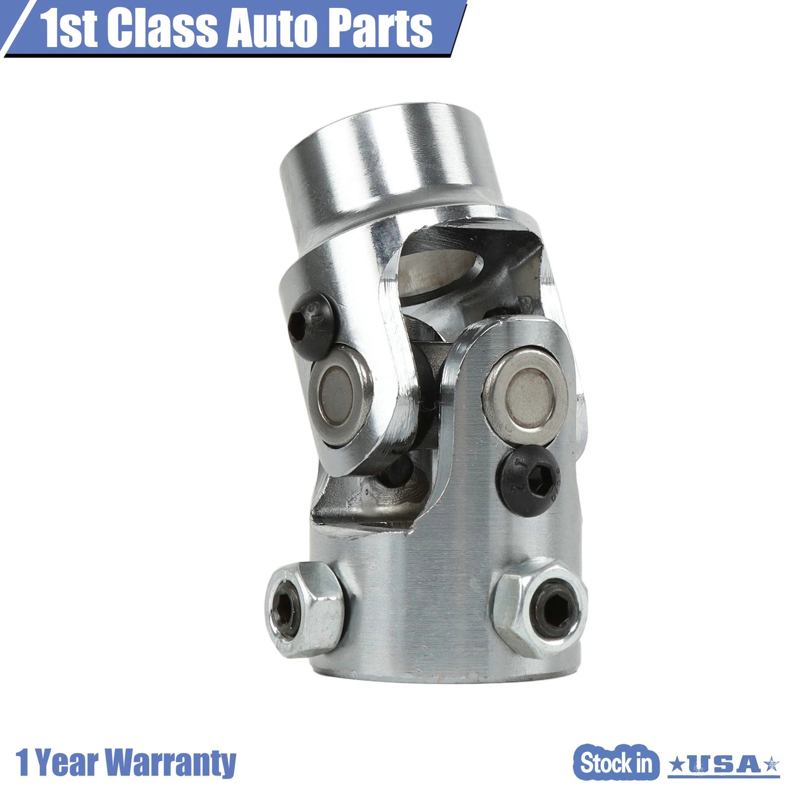 Chrome Steering U Joint for GM Chevy Hot Street Rod Muscle Car