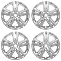 4 Chrome 17" Wheel Skins Hub Caps Full Covers for 2018 2019 GMC Terrain SL SLE