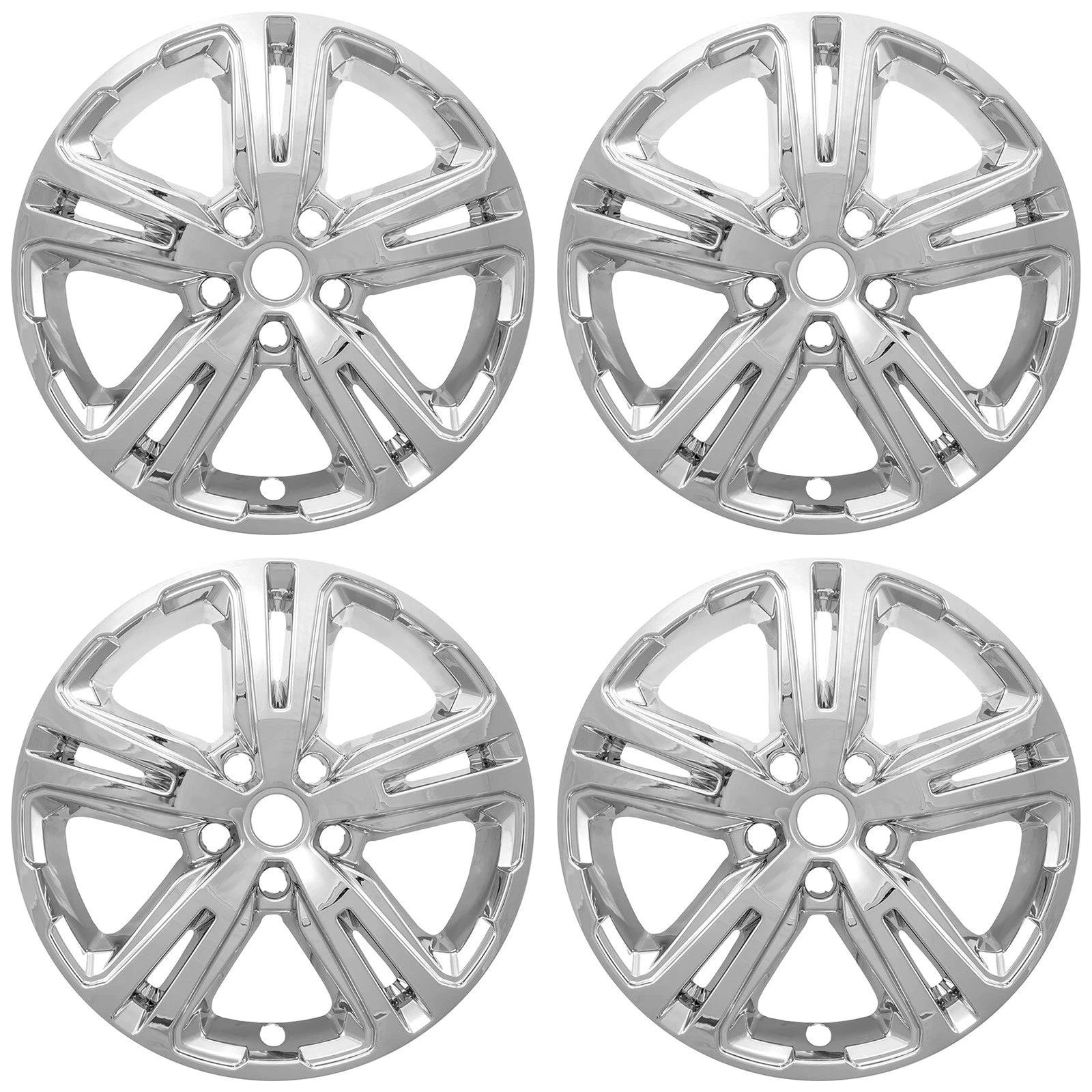 4 Chrome 17" Wheel Skins Hub Caps Full Covers for 2018 2019 GMC Terrain SL SLE