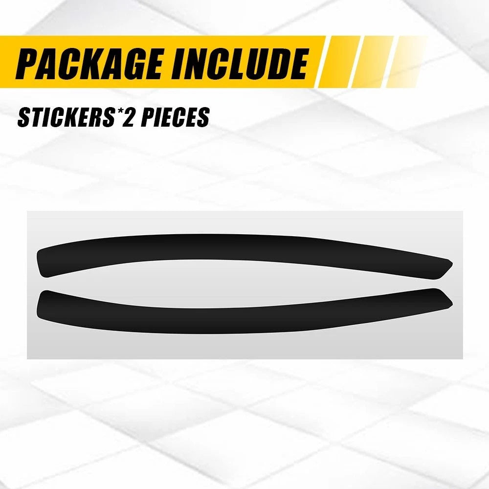 Set of 2 Smoke Tint Decals for BMW X5 (2024–2026)
