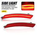 2X LED Red Rear Side Marker Lights for MINI Cooper (2002–2023)