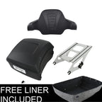 Matte Black Trunk Pad Rack for Harley Touring (2014–2025)