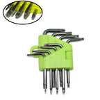Set of 8 T-Handle Torx Screwdriver Wrenches 60x60mm