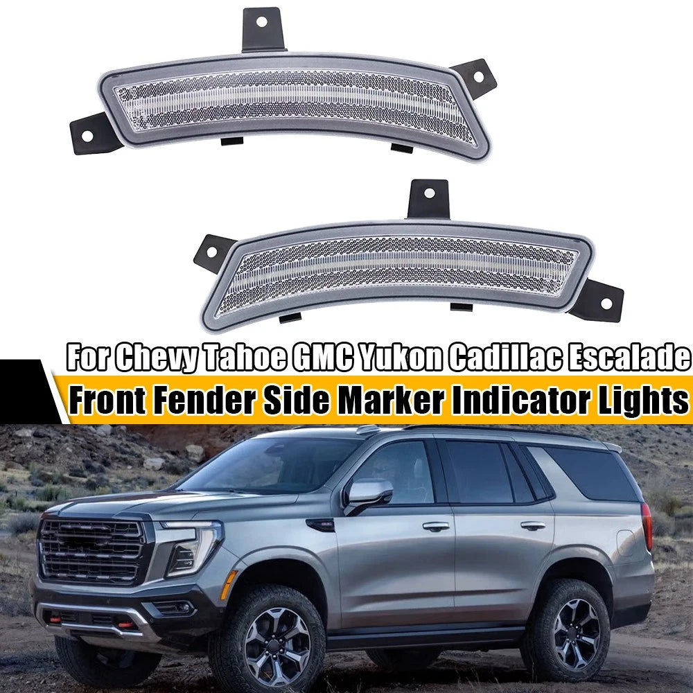LED Side Marker Light for 2025+ Chevy Tahoe GMC Yukon