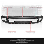 Front Bumper Face Bar for Ford F-250 F-350 SD (2023–2026) w/ Fog Light Holes
