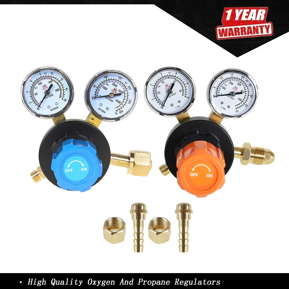 Dual Welding Gas Gauges for Automotive Use