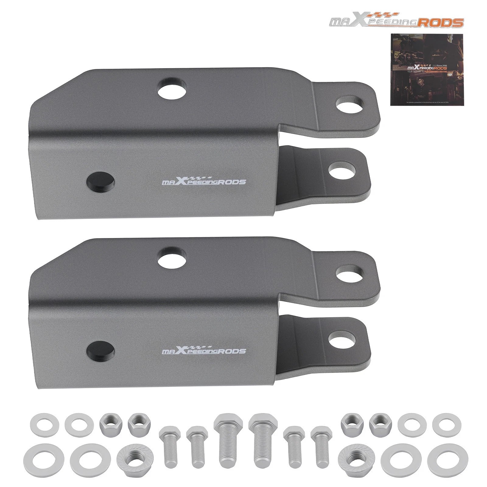 Lowering Kit Shock Extension Rear for Ford F150 (1997–2003) 5mm Plate 2pc Steel