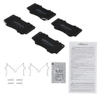 Front Ceramic Brake Pads Kit for Toyota Sequoia/Tacoma (2001–2023)