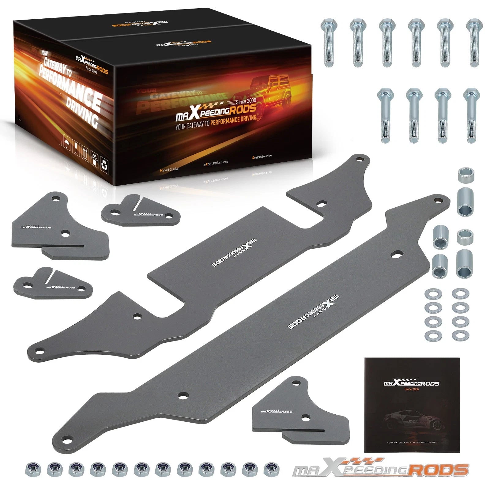 2" Suspension Lift Kit for Polaris RZR 900 Trail 50" / 900 XC 55" (2015–2022)