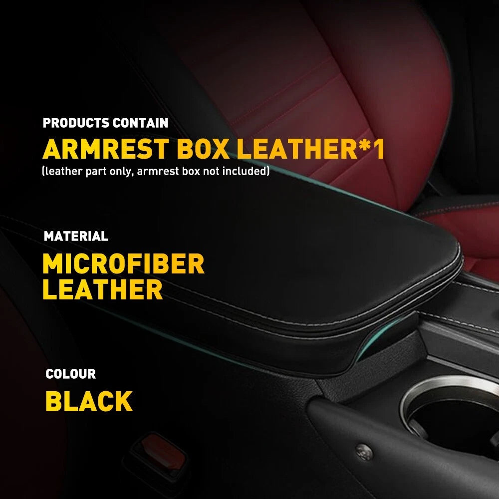 Synthetic Leather Center Console Lid Cover for Lexus NX200t NX300 (2015–2021)