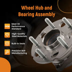 Rear Left Right Wheel Hub for Honda CR-V FWD (2012–2016) 512448 712448