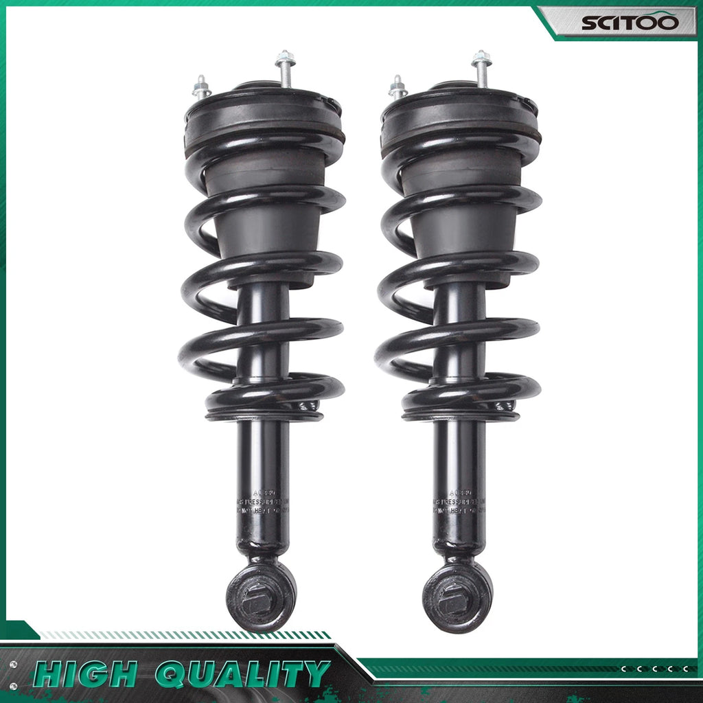Front Struts Assembly Sway Bars Kit for Suburban 1500 Yukon Tahoe (2000–2014)