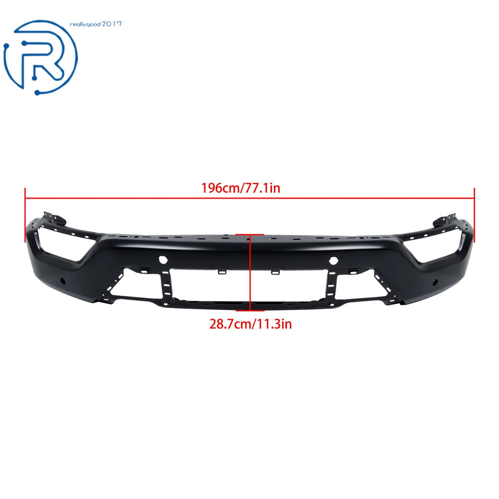 5-Piece Front Bumper Set with 6 Sensor Holes for Ford F150 (2021-2023)
