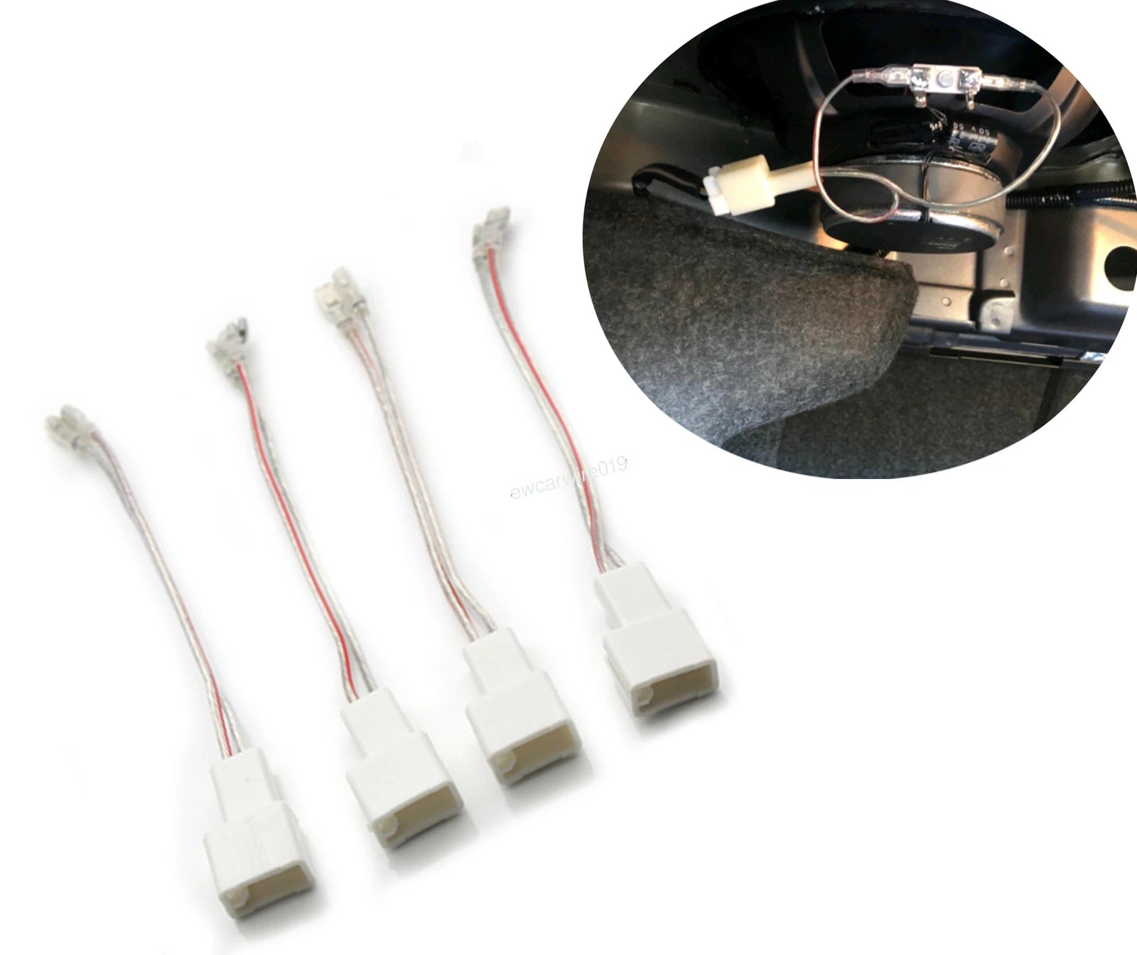 Door Speaker Install Wire Harness Adapter for Toyota Corolla Tacoma (1995–2019)