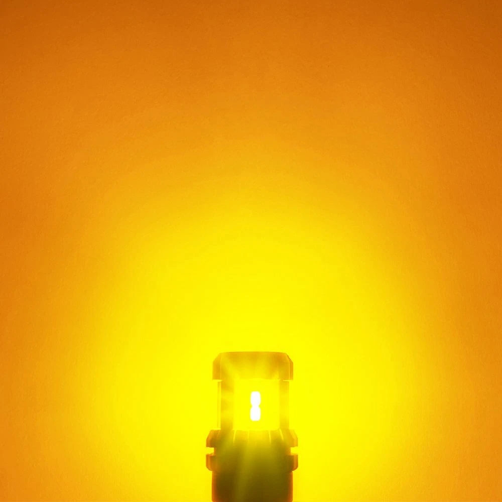 2X 3157 LED Yellow Amber Turn Signal Bulbs for Make Model