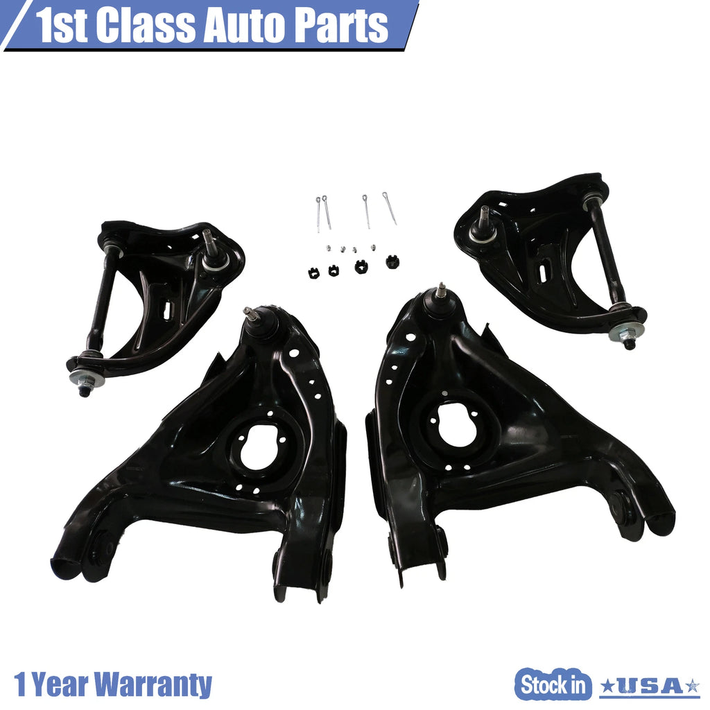 Set of 4 Control Arm Ball Joints for Chevrolet Blazer (1982-2005)