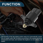 Idle Air Control Valve for Dodge Stratus (1998–2000) No. 4861164AA