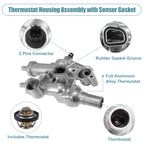 Aluminum Thermostat Housing Assembly for Chrysler Dodge Jeep 