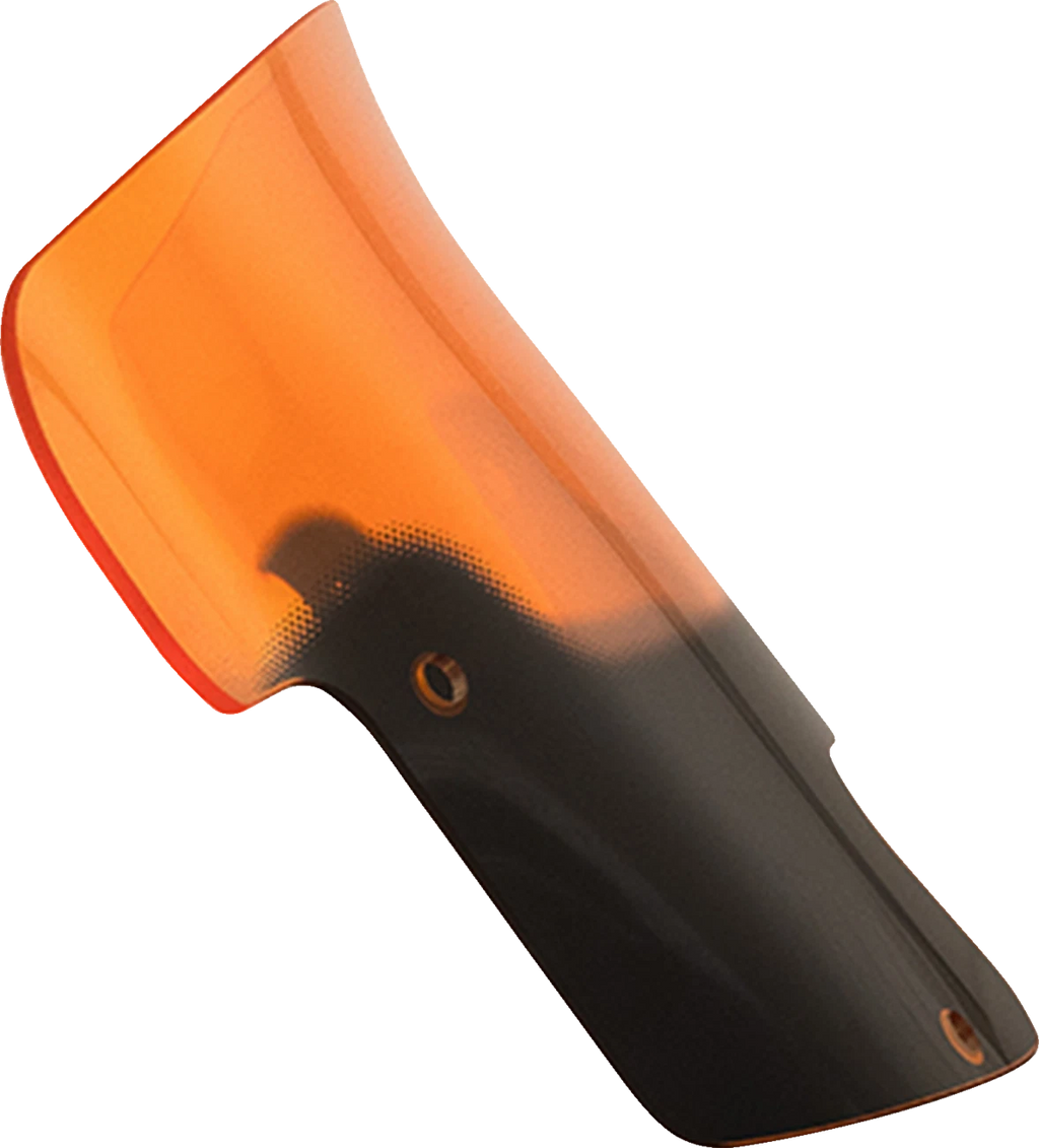 Klock Werks Kolor Flare Windshield 8" Orange for Indian (2014–2023) KWW-04-0628