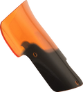 Klock Werks Kolor Flare Windshield 8" Orange for Indian (2014–2023) KWW-04-0628