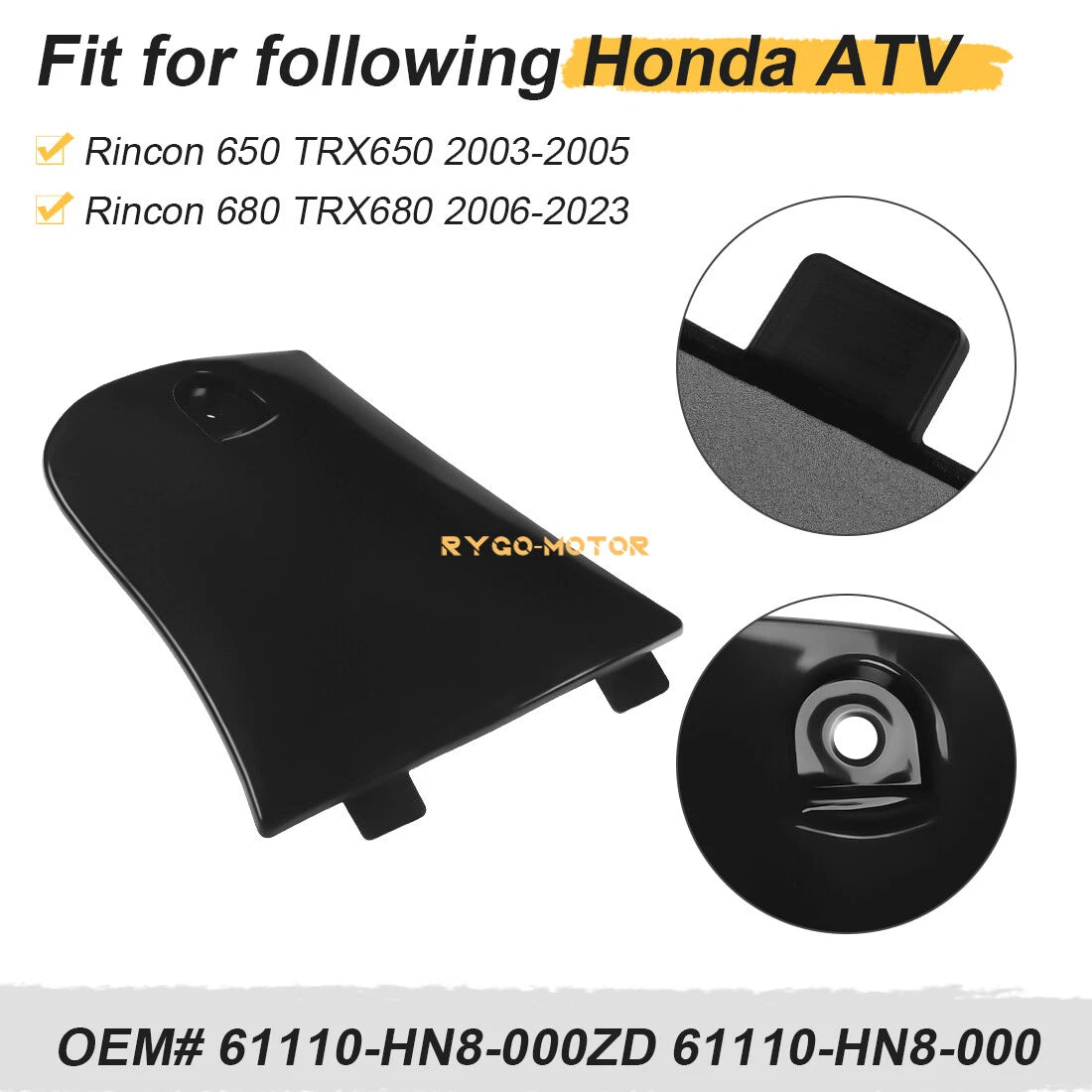 Utility Box Lid for Honda TRX680 TRX650 Rincon (2006–2014)