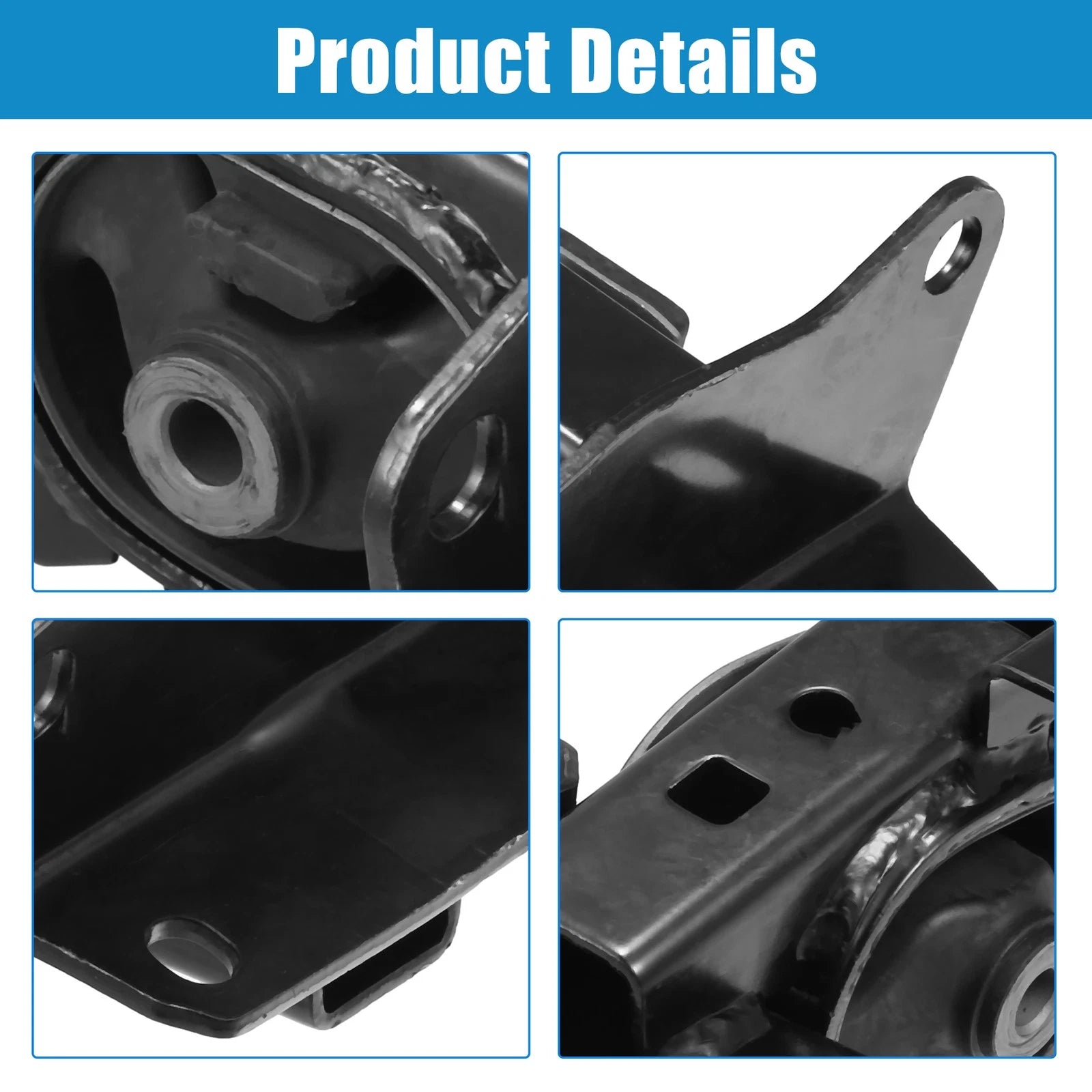 Front Left Engine Motor Mount for Toyota Corolla 1.8L (2003–2008) No.123720D050