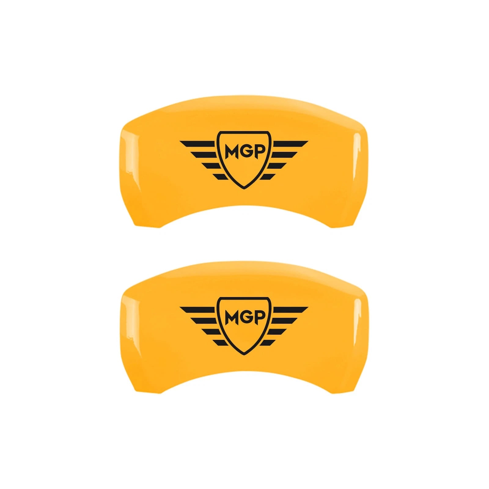 Set of 4 Yellow Caliper Covers for Volkswagen Jetta (2019–2020)