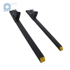 Clamp on Bucket Pallet Forks for Tractor Loader Skid Steer (60 Inch)