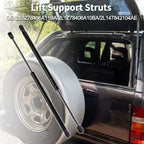 Rear Window Glass Lift Supports Struts 2L1Z78406A11BA for Ford Expedition (1997–2002)