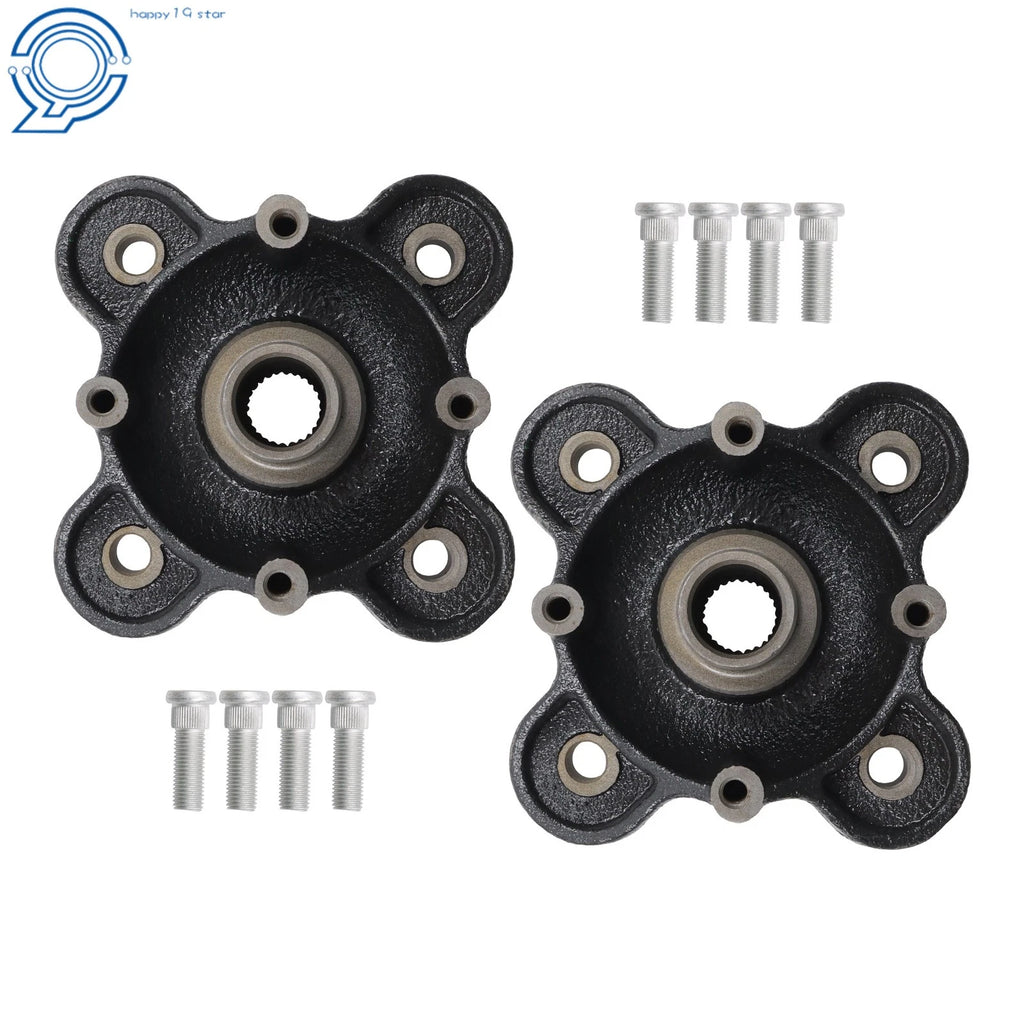 Rear Wheel Hubs & Studs Kit for Polaris Ranger XP 570 900 1000 (2015–2023)