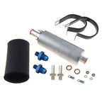 Walbro GSL392 255LPH Inline External Fuel Pump + 8AN Fittings for