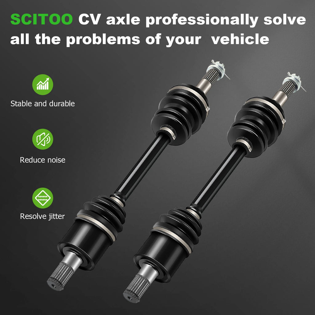 Set of 2 CV Joint Axles for Kawasaki Brute Force 750 (2005–2023)