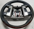 Steering Wheel for Ford Flex (2009–2012) Gray with Wood Accent