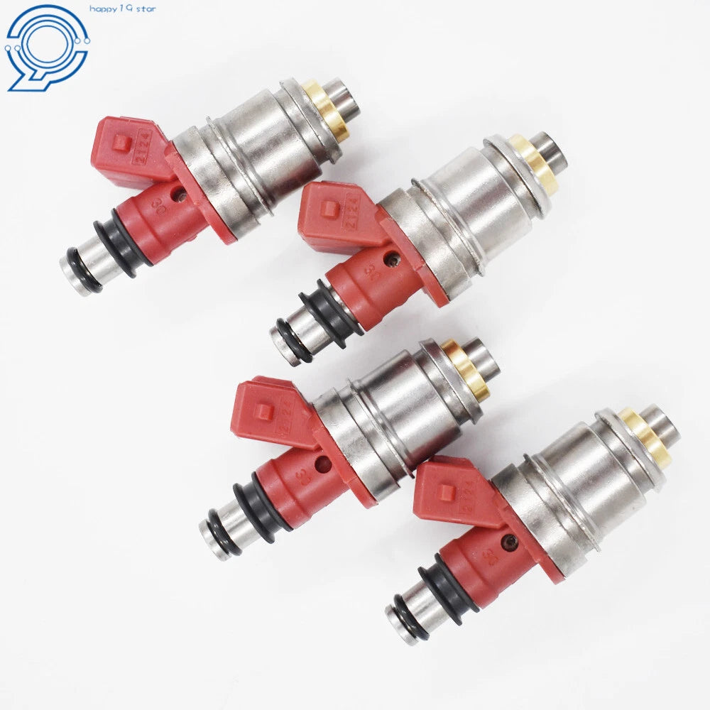 Set of 4 Fuel Injectors for Nissan D21 (1991–1995)