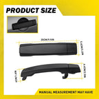 2X Outer Door Handle for Infiniti QX56 (2004–2010) Black