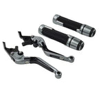Titanium Extendable Brake Clutch Lever Grip Set for Yamaha XSR900 (2016-2023)