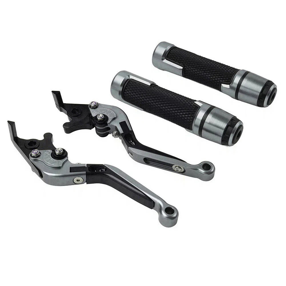 Titanium Extendable Brake Clutch Lever Grip Set for Yamaha XSR900 (2016-2023)