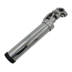316 SS Marine Fishing Rod Holder with Full Rotation Clamp for 19mm 25mm Rods