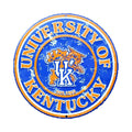 12" Round Circle Sign for University of Kentucky Wildcats