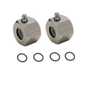 2 Sets Steering Tube Cable Grease Nut for OMC (2861, FSM068) 7/8 Inch