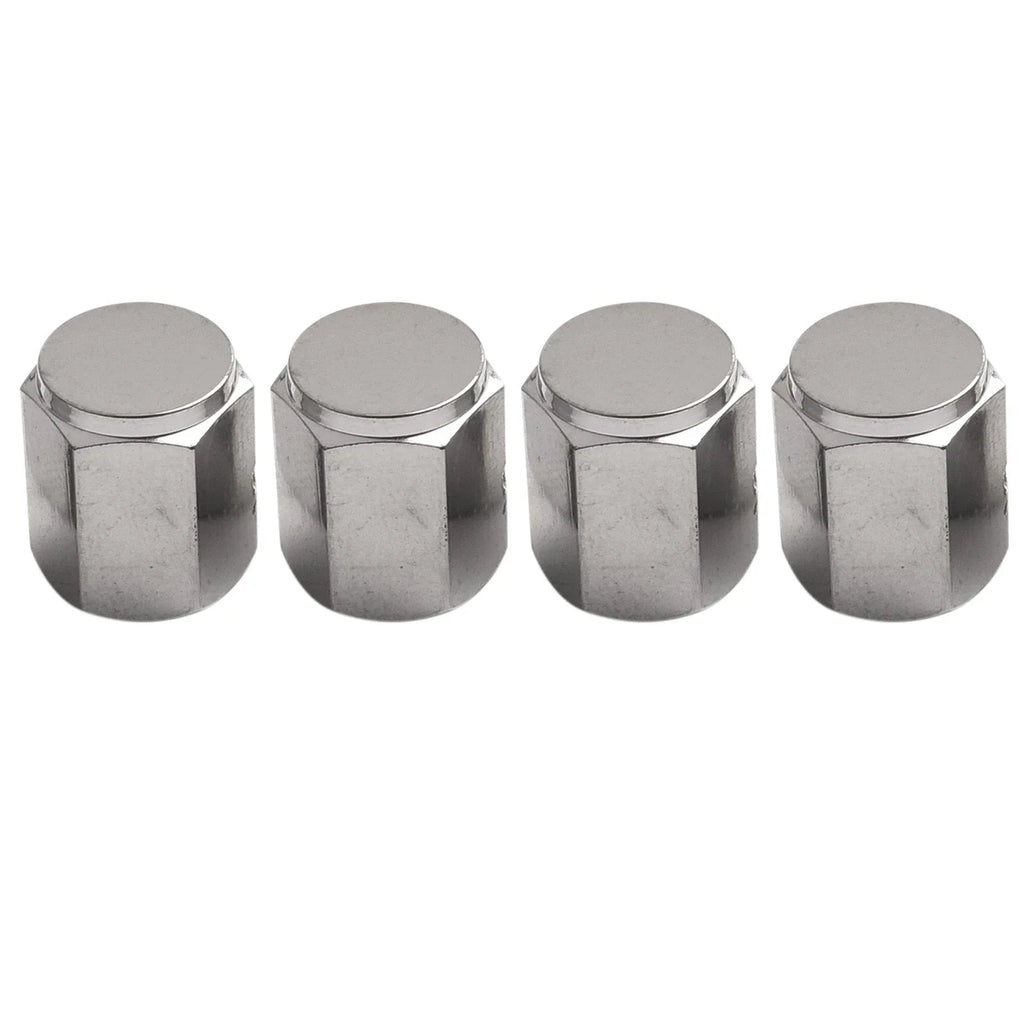 Valve / 4 x Stylish Silver Valve for Lexus CT200h ES350 LX570 RX350 IS350