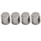 Valve / 4 x Stylish Silver Valve for Lexus CT200h ES350 LX570 RX350 IS350