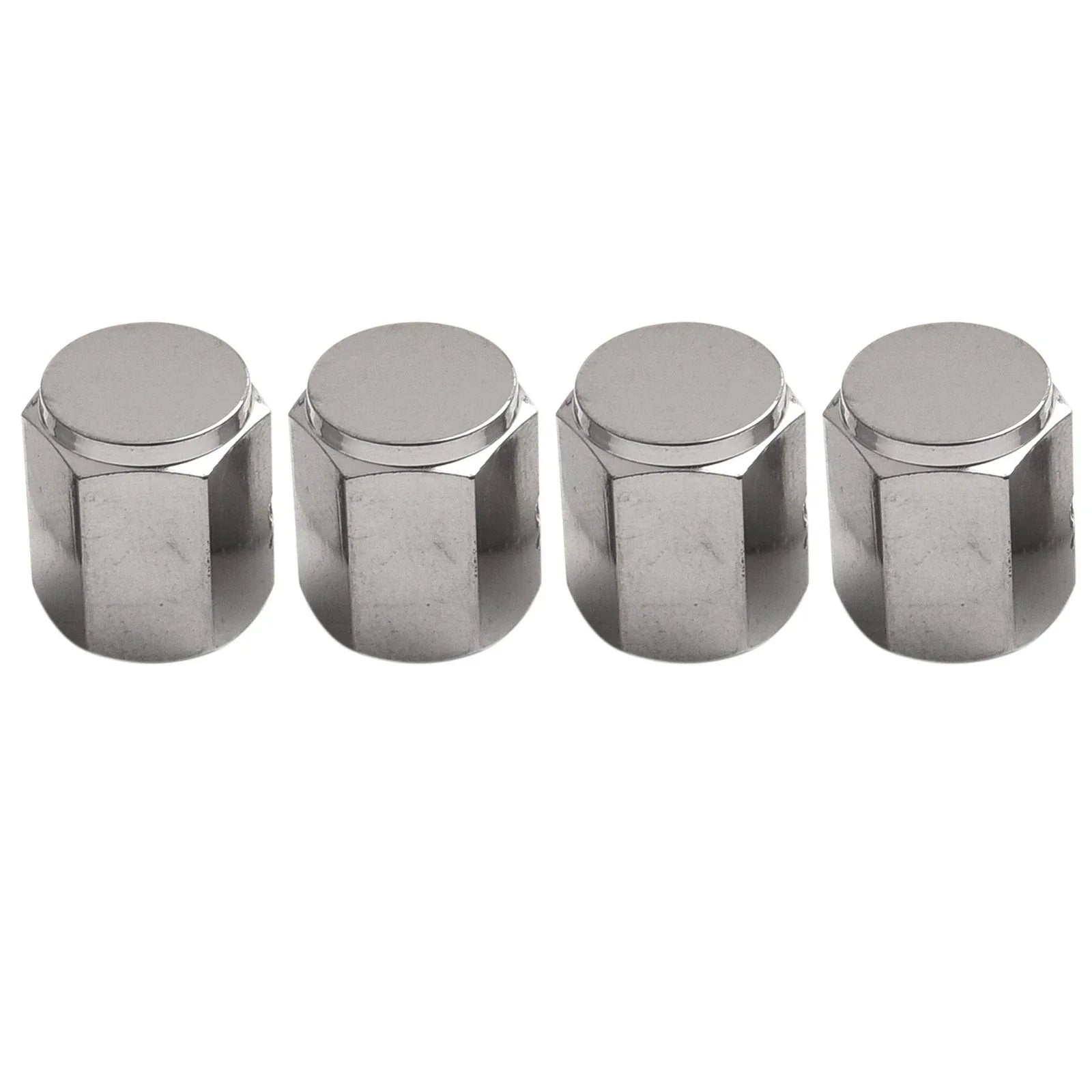 Valve / 4 x Stylish Silver Valve for Lexus CT200h ES350 LX570 RX350 IS350