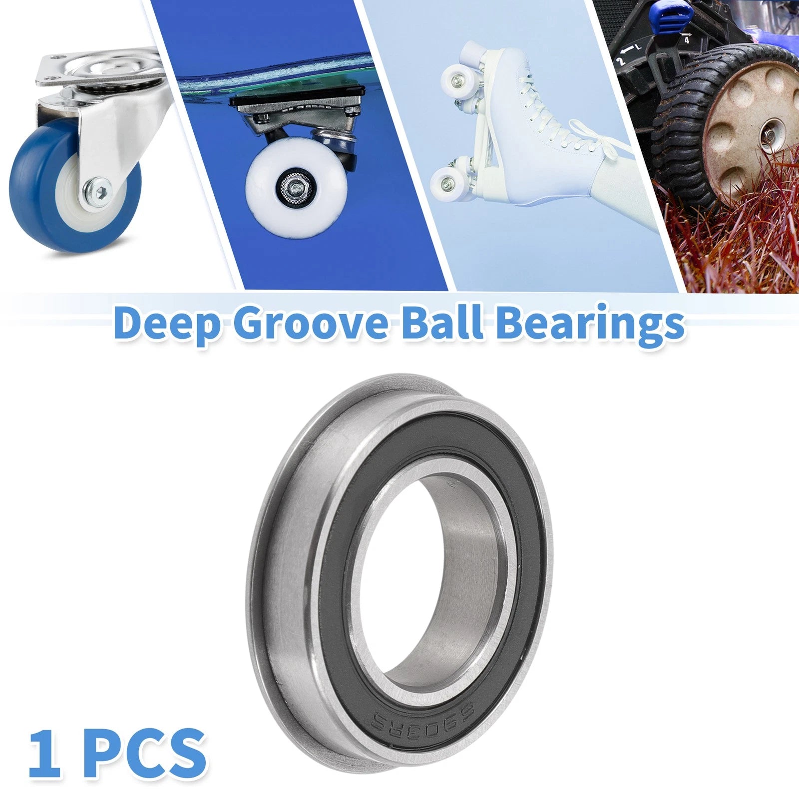 6903NR2RS Deep Groove Ball Bearing for Scooter Skateboard (17x30x7mm)