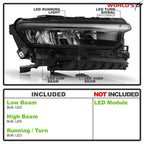 Amber LED DRL Headlight for Jeep Grand Cherokee (2021–2022)