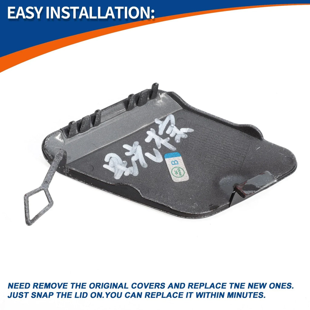 Tow Hook Cover for BMW Rear Bumper Brown Metallic
