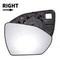 Right Side White Mirror Glass W/Back for Hyundai Tucson (2022–2024)
