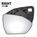 Right Side White Mirror Glass W/Back for Hyundai Tucson (2022–2024)