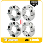 Set of 4 Wheel Adapters 4x114.3 to 5x114.3 for 4 Lug to 5 Lug
